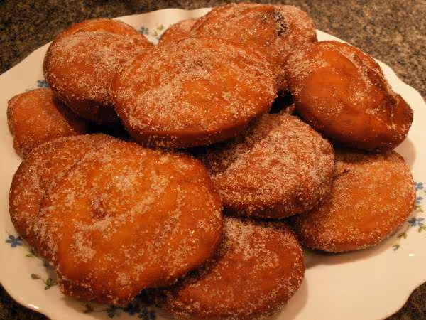 Beignets prets a deguster