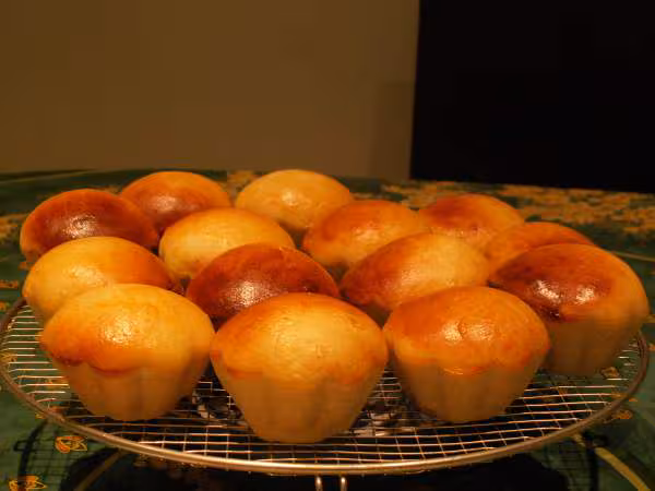 Briochettes au yaourt frourrees au chocolat