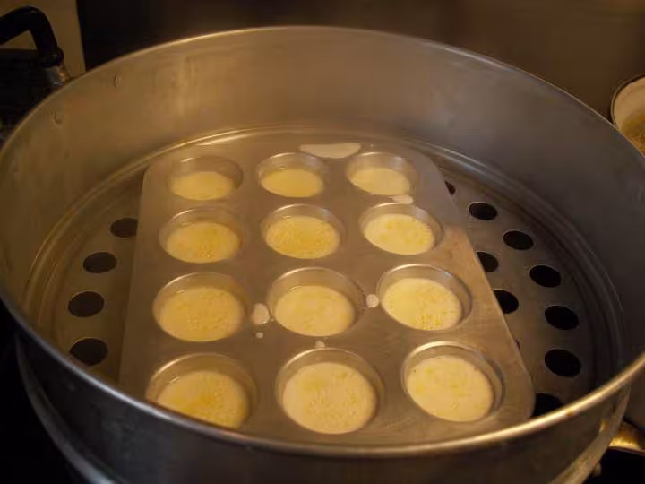 Debut cuisson