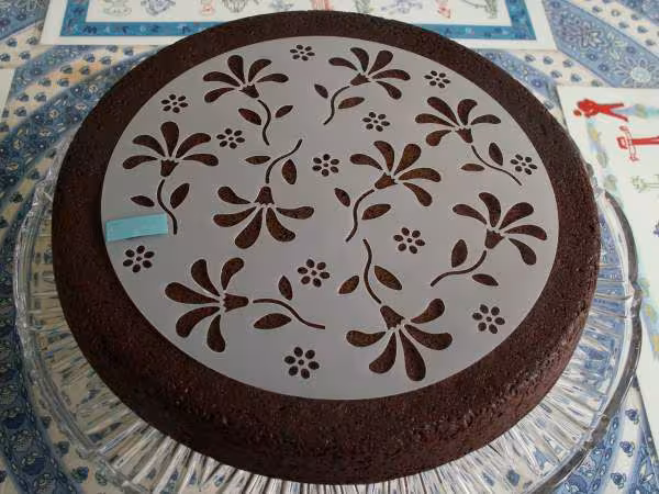 Debut de decor gateau