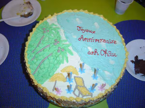 Decembre 2004 anniversaire chau papa de mai anh