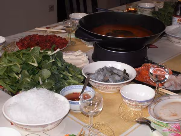 Fondue au sate