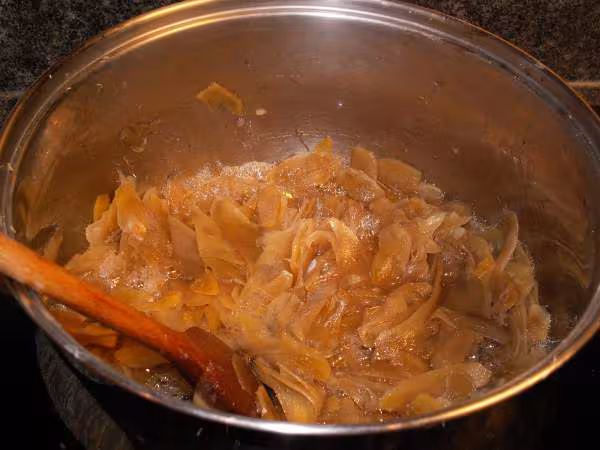 Gingembre confit vers la fin