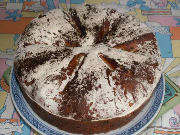Pain au roquefort et noix sur poolish