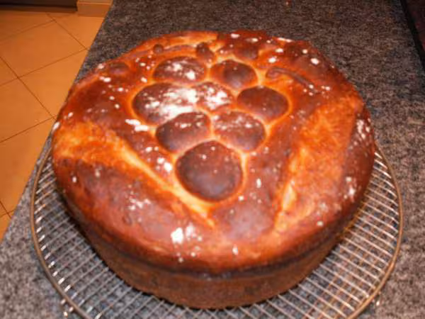 Pain aux abricots apres cuisson