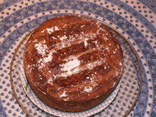 Pain d automne apres cuisson