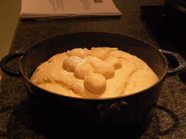 Paux abricots avant cuisson