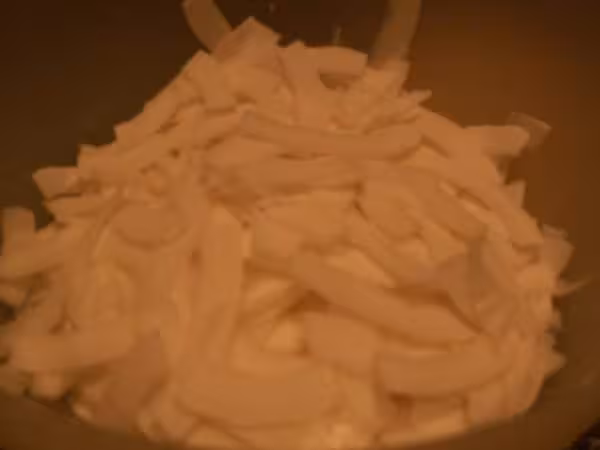 Preparation noix de coco les lamelles