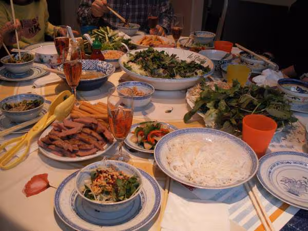 Un dejeuner vietnamien