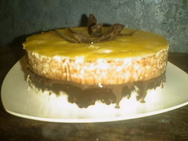 Entremets amande poire2