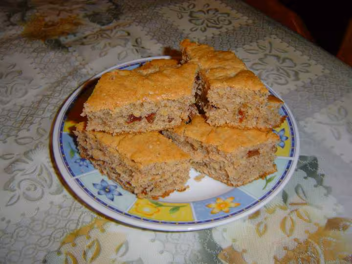 Gateau au noix et au datte