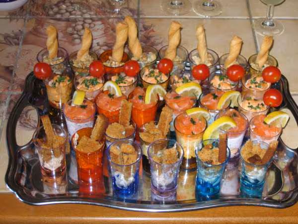 Verrines aperitives
