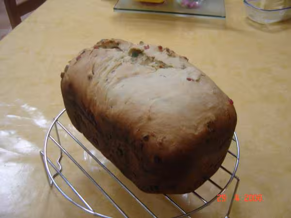 Brioche aux fruits confits