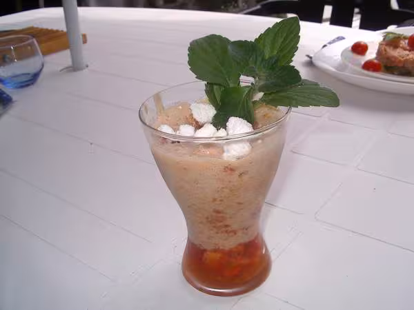 Trifle a la fraise