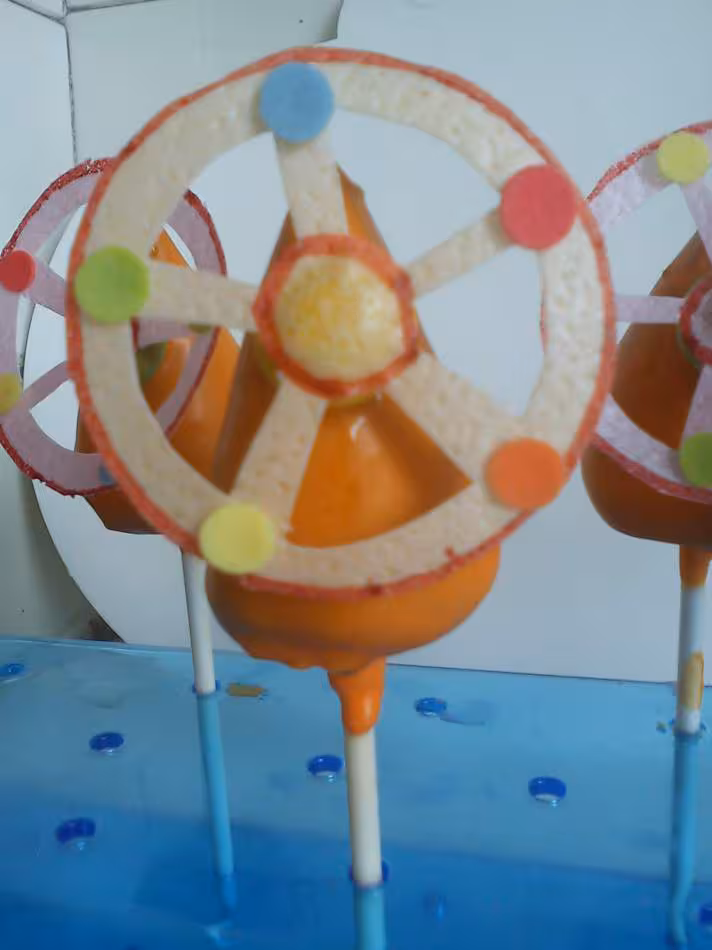 Cake pop grande roue