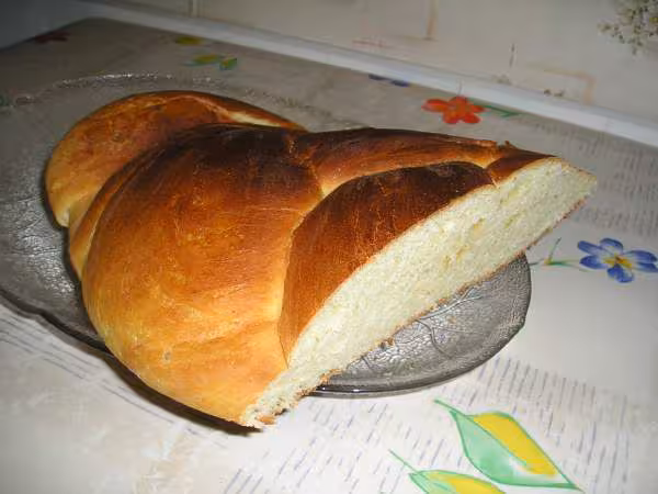 Brioche vendeenne tressee