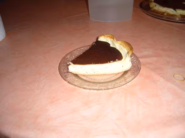 Tarte au fromage blanc coupe