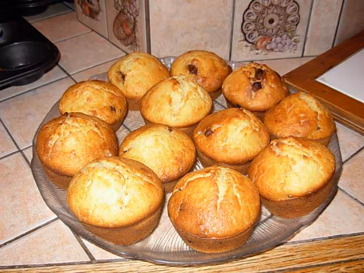 Muffins aux pepites de chocolat