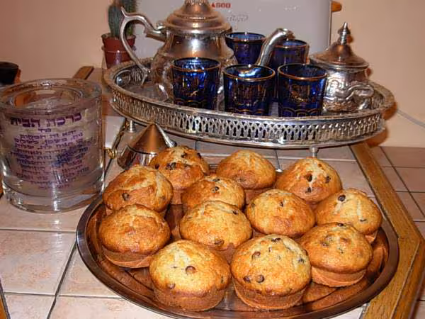 Muffins bananes pepites de chocolat