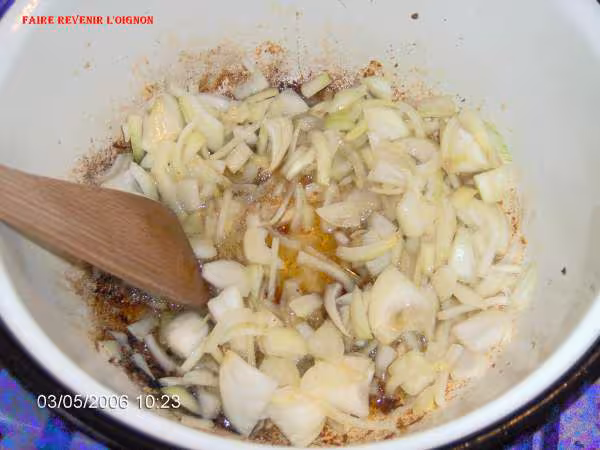 Mon tajine etape 13