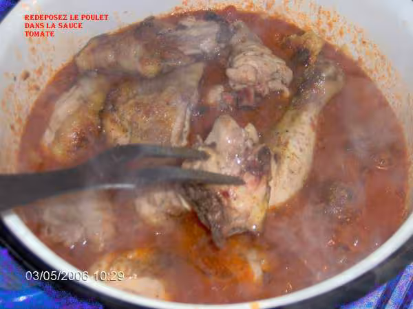 Mon tajine etape 15