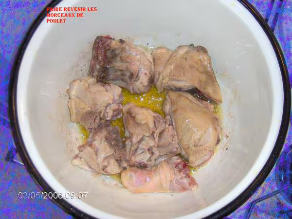 Mon tajine etape 2