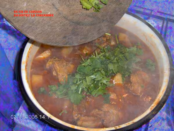 Mon tajine etape 21