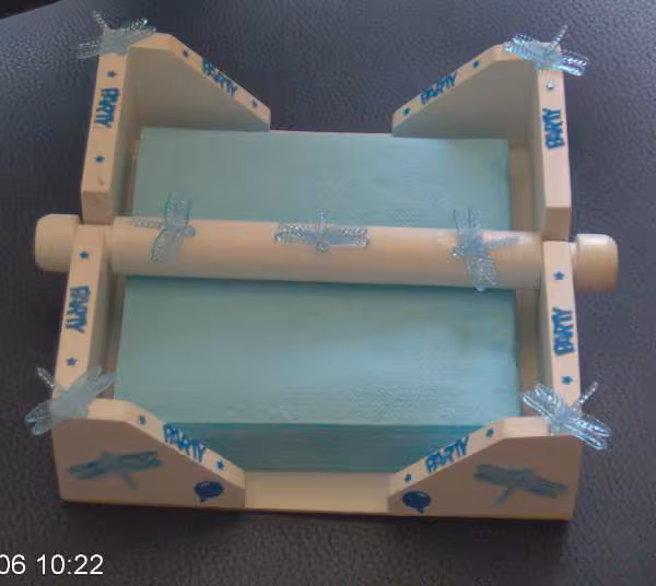 Porte serviette decoration personnalisee