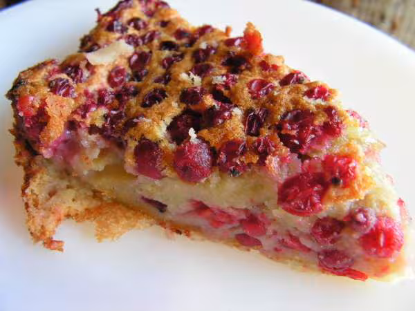 Clafouti aux groseilles
