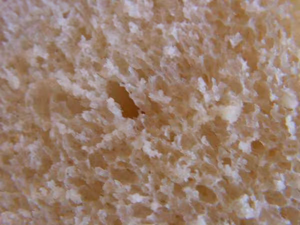Couronne de pain blanc la mie