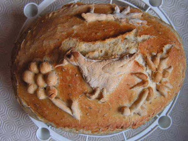 Pain aux graines de sesame