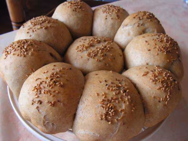 Pain aux graines de sesame