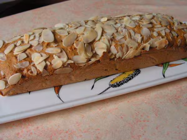 Pain d epices au miel et aux amandes