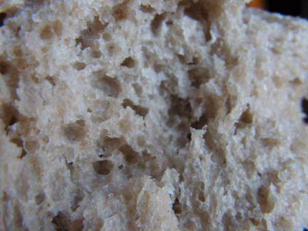 Pain fleur de chataigne mie