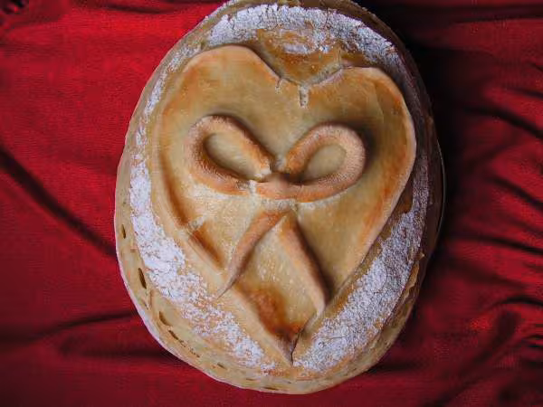 Pain st valentin au levain chef