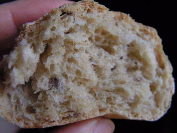Pains indiens mie d un des petit pain
