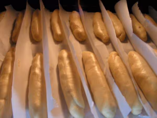 Petits pains au lait la levee