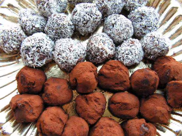 Truffes au chocolat