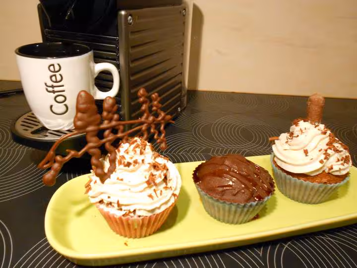 Cupcakes cappuccino