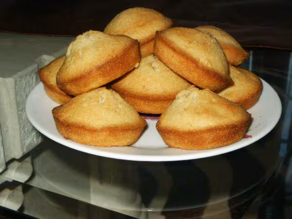 Financiers amandes noisettes