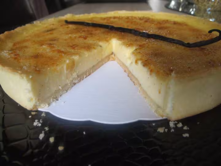 Tarte a la creme brulee