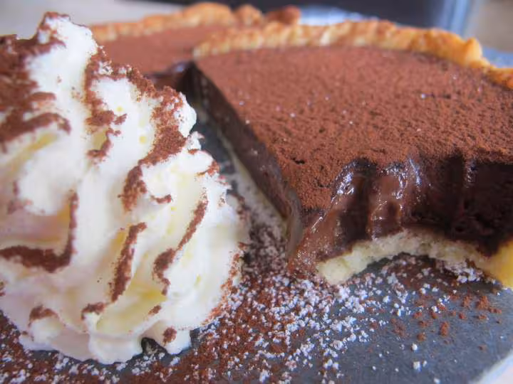 Tarte au chocolat de frederic anton