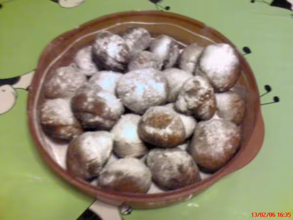 Beignets tous chaud pret a etre degustes