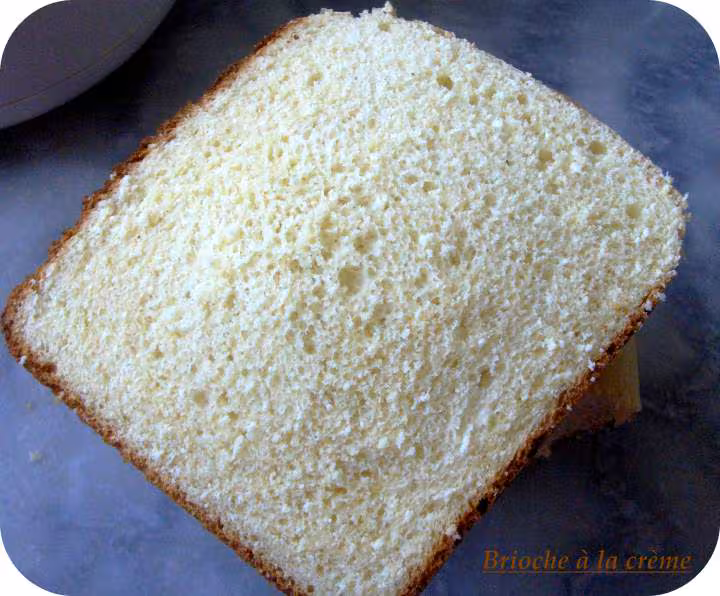 Brioche a la creme