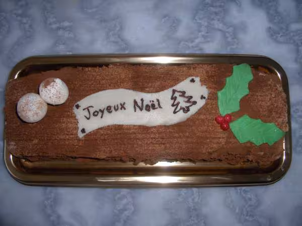 Buche noel pralinee