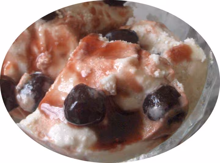 Glace amarena a l italienne