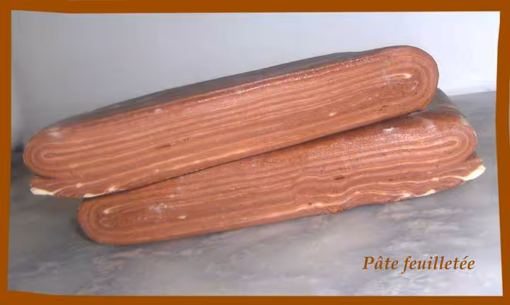 Pate feuilletee au chocolat