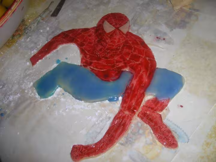 Spiderman avant chocolat