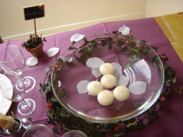 Deco table coccinelle