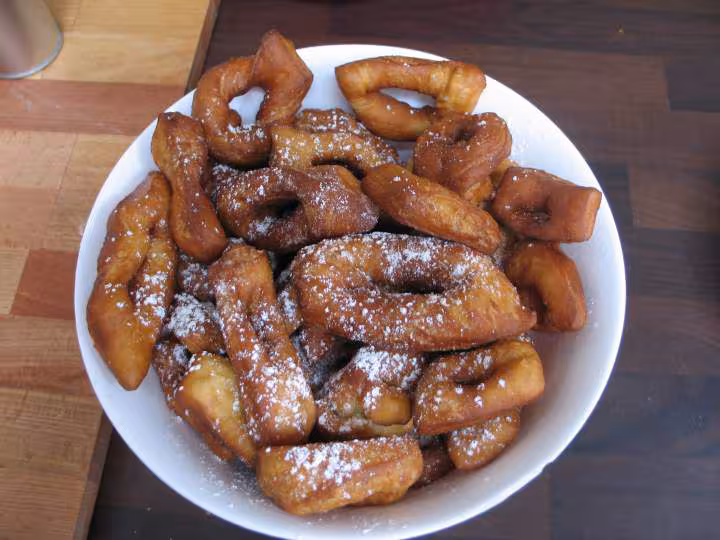 Beignets de carnaval de mathilde87